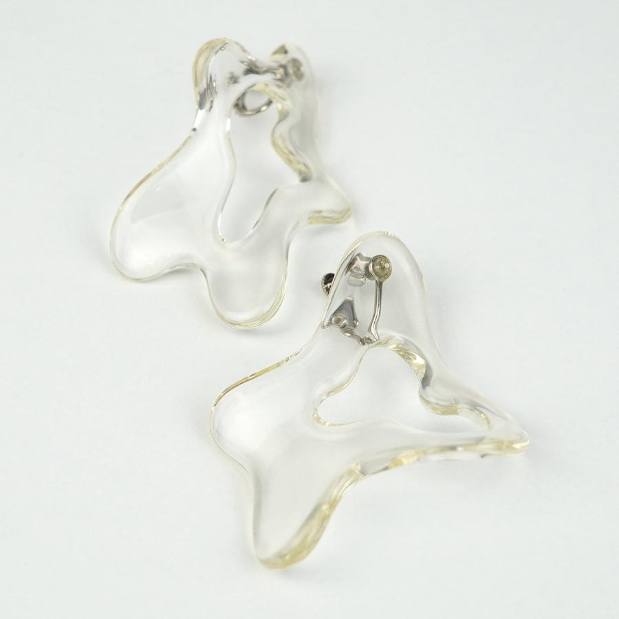 ＼ 訳あり 60%OFF／ Iria Ashimine（イリア アシミネ） / Twist イヤリング - CLEAR プチギフト お祝い 贈り物 ポイント 消化 買いまわり プレゼント | Eimee Law | 12