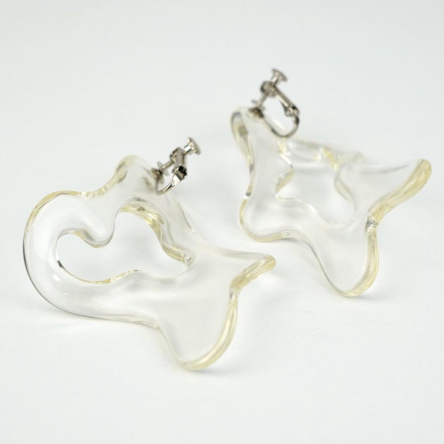 ＼ 訳あり 60%OFF／ Iria Ashimine（イリア アシミネ） / Twist イヤリング - CLEAR プチギフト お祝い 贈り物 ポイント 消化 買いまわり プレゼント | Eimee Law | 13
