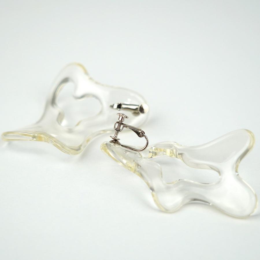 ＼ 訳あり 60%OFF／ Iria Ashimine（イリア アシミネ） / Twist イヤリング - CLEAR プチギフト お祝い 贈り物 ポイント 消化 買いまわり プレゼント | Eimee Law | 16