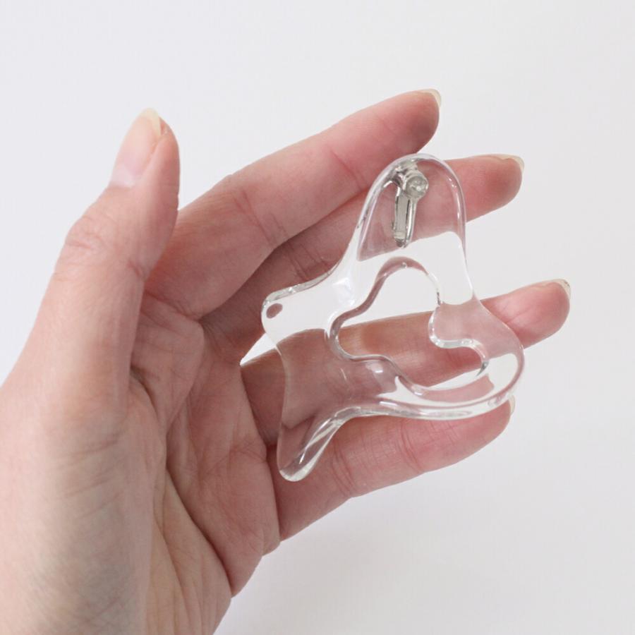 ＼ 訳あり 60%OFF／ Iria Ashimine（イリア アシミネ） / Twist イヤリング - CLEAR プチギフト お祝い 贈り物 ポイント 消化 買いまわり プレゼント | Eimee Law | 04