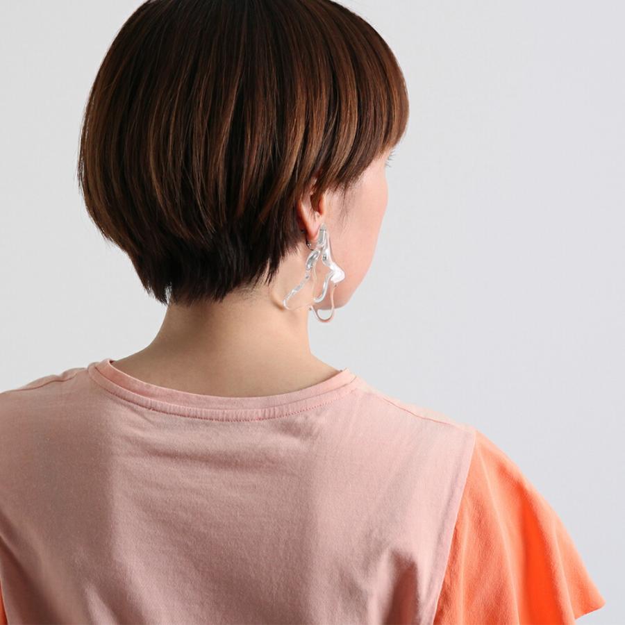 ＼ 訳あり 60%OFF／ Iria Ashimine（イリア アシミネ） / Twist イヤリング - CLEAR プチギフト お祝い 贈り物 ポイント 消化 買いまわり プレゼント | Eimee Law | 08