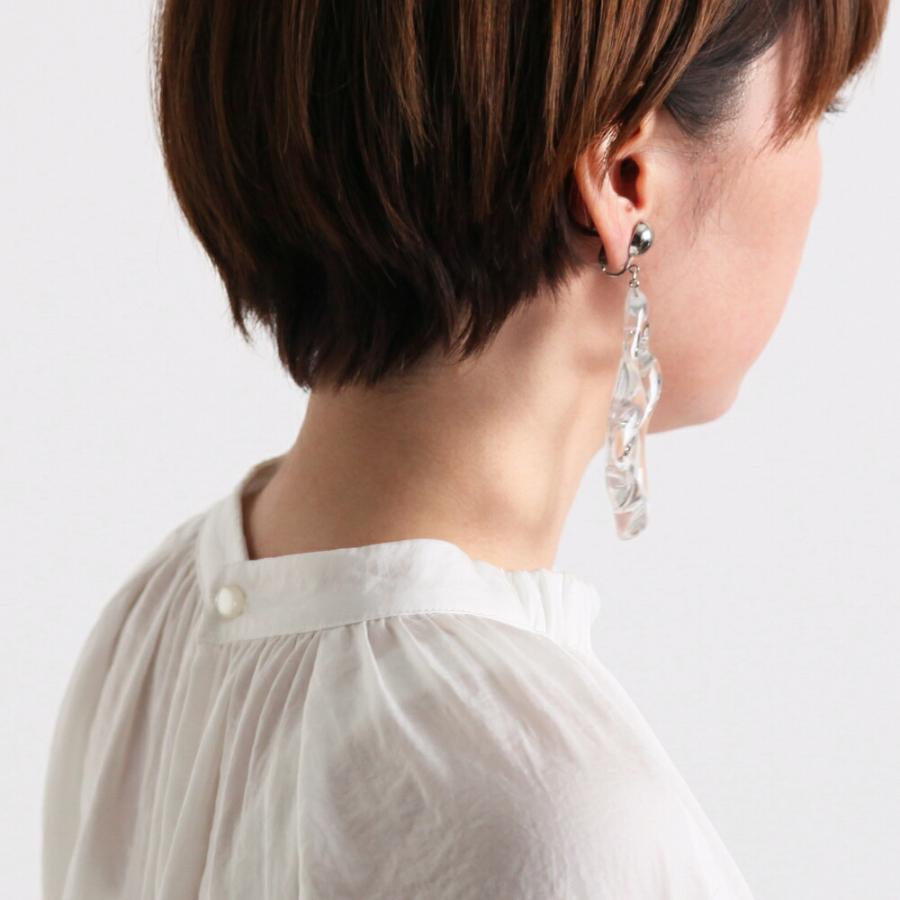 Iria Ashimine（イリア アシミネ） / Pacific oyster イヤリング - CLEAR レディース ノンホール ギフト プレゼント 記念日 アクセサリー ジュ… | clear | 04