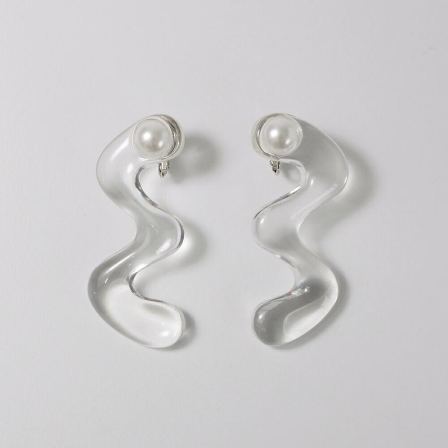 Iria Ashimine（イリア アシミネ） / Snake : transparent イヤリング - CLEAR レディース ノンホール ギフト プレゼント 記念日 アクセサリー ジュエリー 透… | clear | 06