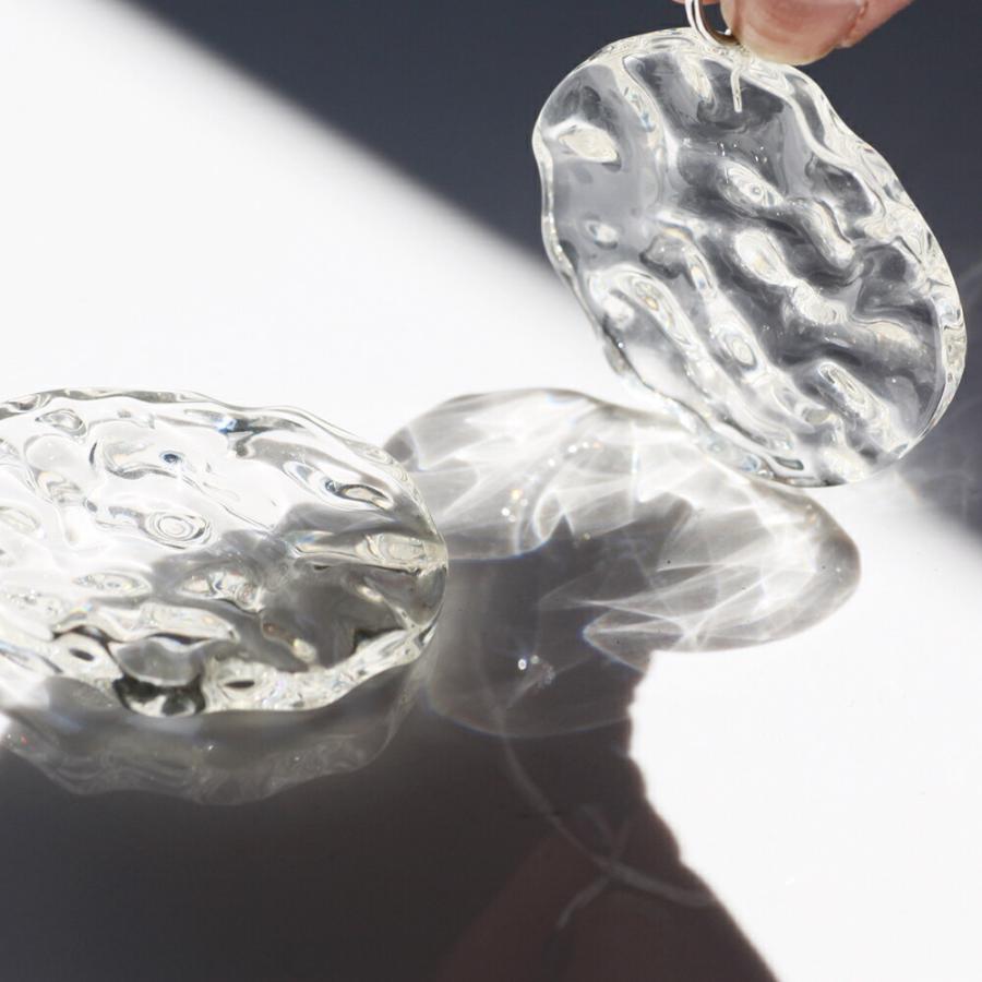 Iria Ashimine（イリア アシミネ） / Ocean イヤリング - CLEAR レディース ノンホール ギフト プレゼント 記念日 アクセサリー ジュエリー 透明 クリア 素材 … | clear | 05