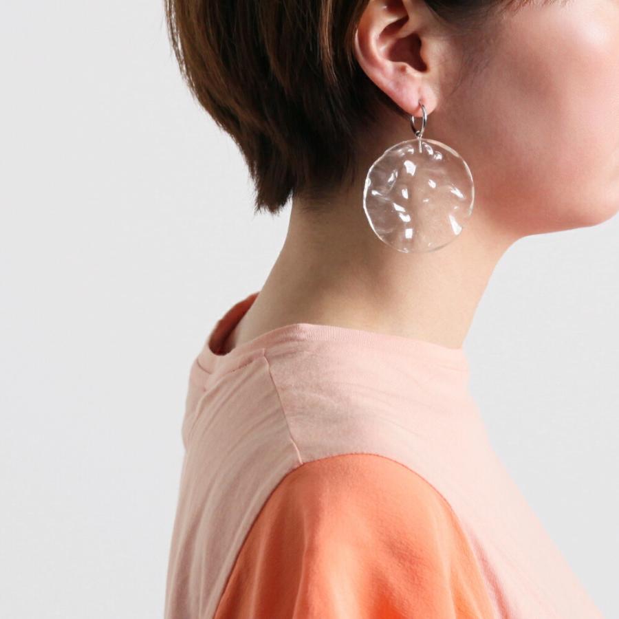 Iria Ashimine（イリア アシミネ） / Ocean イヤリング - CLEAR レディース ノンホール ギフト プレゼント 記念日 アクセサリー ジュエリー 透明 クリア 素材 … | clear | 06