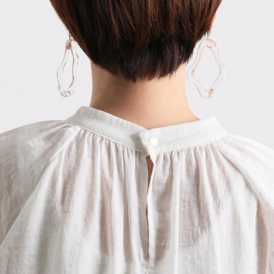 Iria Ashimine（イリア アシミネ） / Oyster : Tasmania transparent イヤリング - CLEAR レディース ノンホール ギフト プレゼント 記念日 ア… | clear | 07