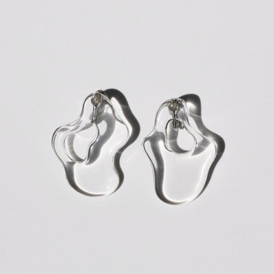 Iria Ashimine（イリア アシミネ） / After the rain : transparent イヤリング レディース ノンホール ギフト プレゼント 記念日 アクセサリー ジュエリー 透… |  | 01