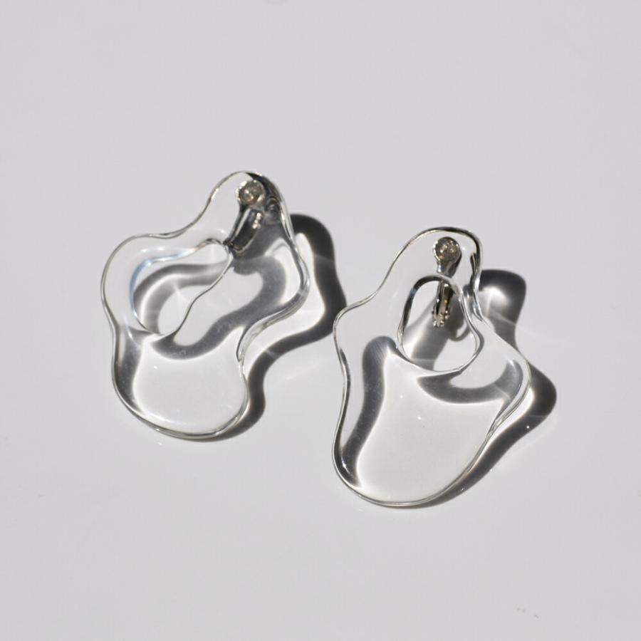 Iria Ashimine（イリア アシミネ） / After the rain : transparent イヤリング レディース ノンホール ギフト プレゼント 記念日 アクセサリー ジュエリー 透… |  | 04