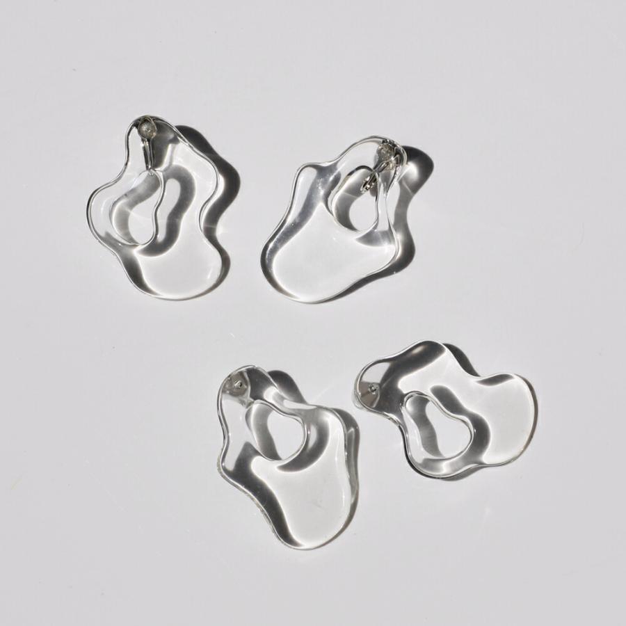 Iria Ashimine（イリア アシミネ） / After the rain : transparent イヤリング レディース ノンホール ギフト プレゼント 記念日 アクセサリー ジュエリー 透… |  | 07