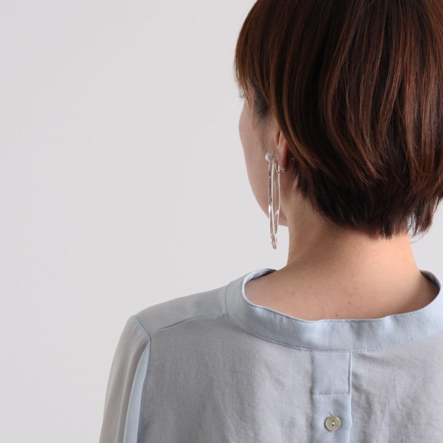 Iria Ashimine（イリア アシミネ） / PEARL DROP' transparent イヤリング 1 - CLEAR レディース ノンホール ギフト プレゼント 記念日 アクセサリー ジ… | Pearl | 05