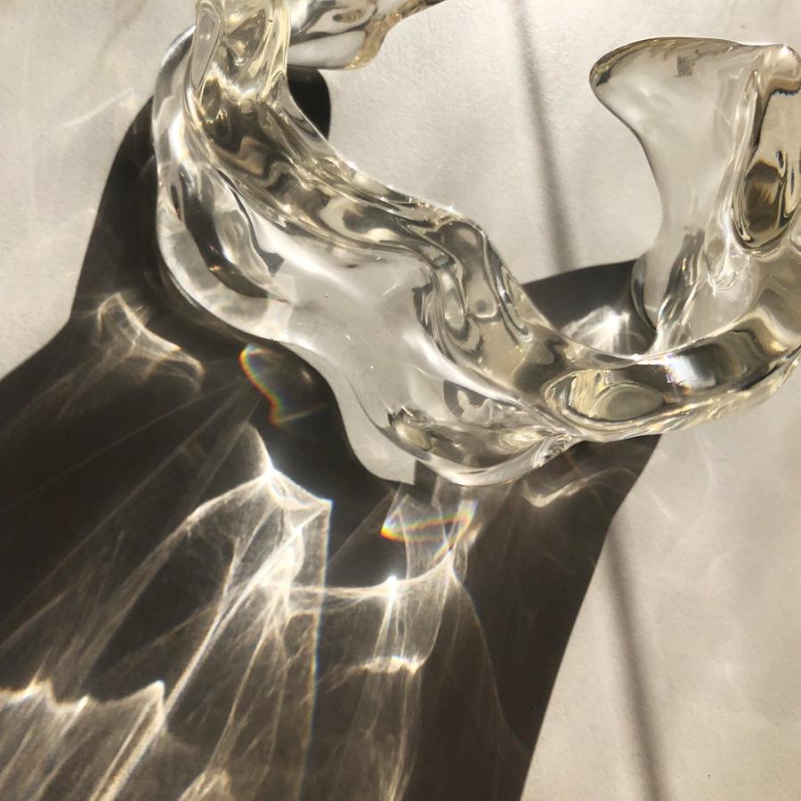 ＼ 訳あり 60%OFF／ Iria Ashimine（イリア アシミネ） / ICEBERG BANGLE バングル レディース ギフト 記念日 アクセサリー ジュエリー 透明 クリア 素材 樹脂… | Iria Ashimine