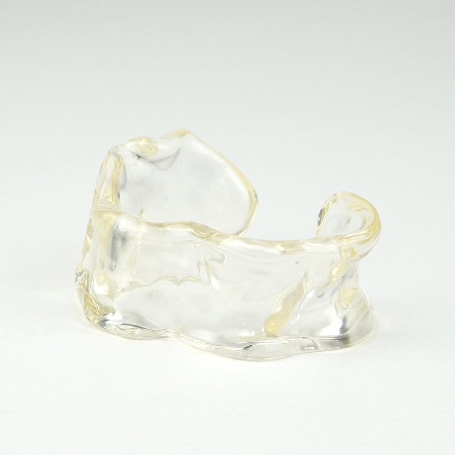 ＼ 訳あり 60%OFF／ Iria Ashimine（イリア アシミネ） / ICEBERG BANGLE バングル レディース ギフト 記念日 アクセサリー ジュエリー 透明 クリア 素材 樹脂… | Iria Ashimine | 11