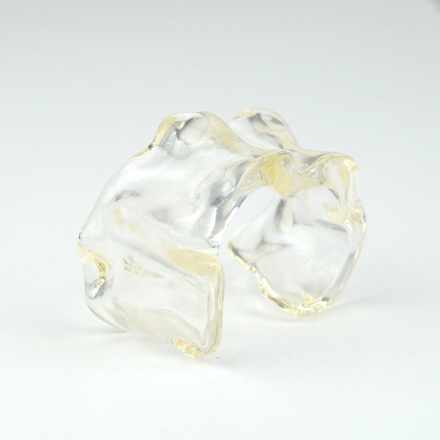 ＼ 訳あり 60%OFF／ Iria Ashimine（イリア アシミネ） / ICEBERG BANGLE バングル レディース ギフト 記念日 アクセサリー ジュエリー 透明 クリア 素材 樹脂… | Iria Ashimine | 12