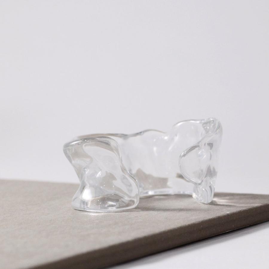 ＼ 訳あり 60%OFF／ Iria Ashimine（イリア アシミネ） / ICEBERG BANGLE バングル レディース ギフト 記念日 アクセサリー ジュエリー 透明 クリア 素材 樹脂… | Iria Ashimine | 04