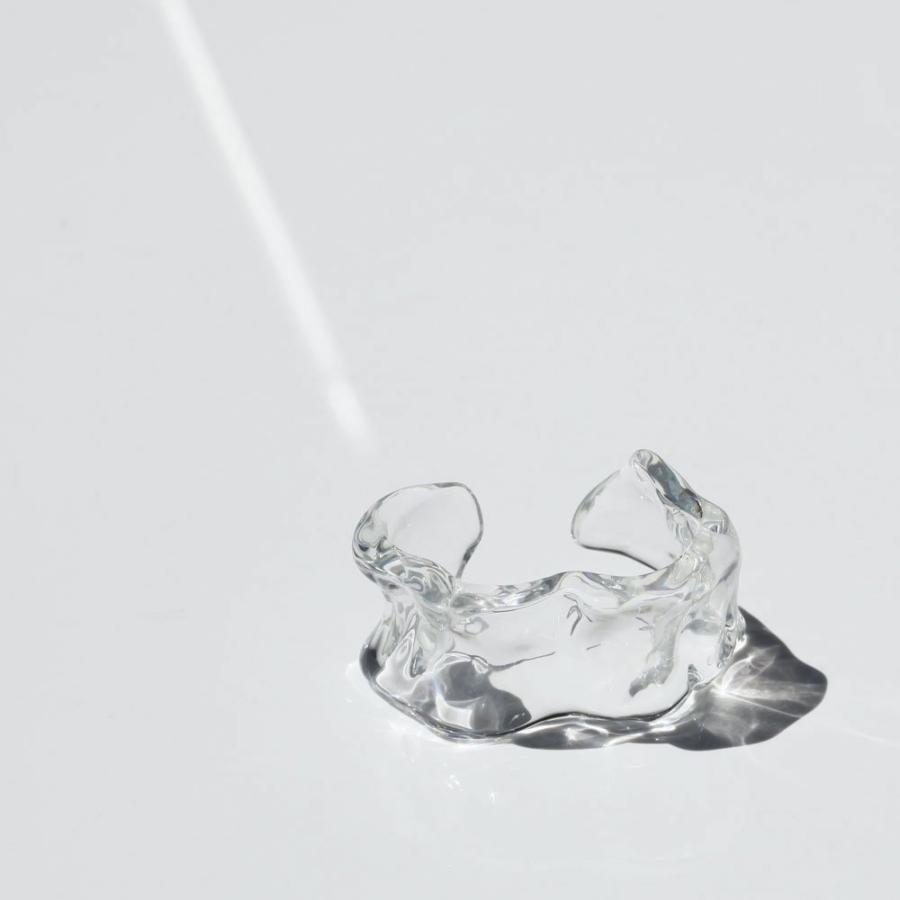 ＼ 訳あり 60%OFF／ Iria Ashimine（イリア アシミネ） / ICEBERG BANGLE バングル レディース ギフト 記念日 アクセサリー ジュエリー 透明 クリア 素材 樹脂… | Iria Ashimine | 06