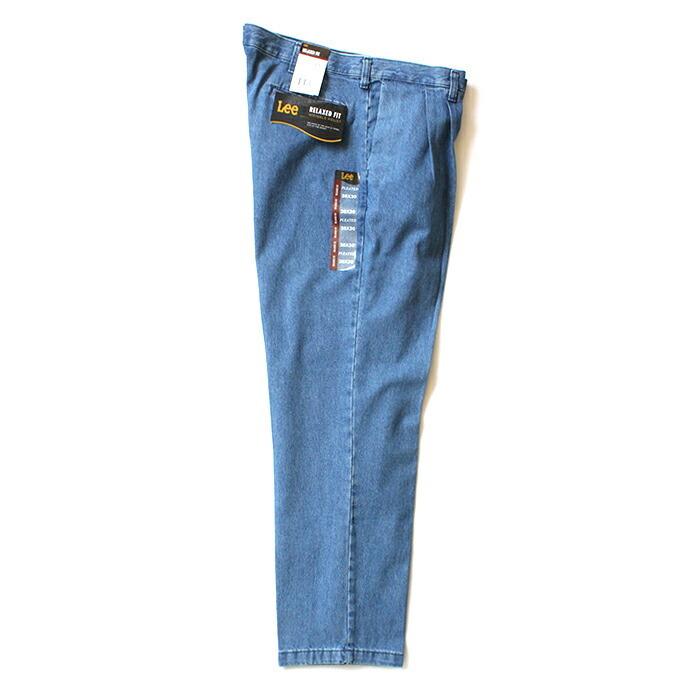 Lee / Relaxed-Fit Pleated Denim Pants リー リラックスドフィット 2タックデニムスラックス 日本未発売 | Lee | 03