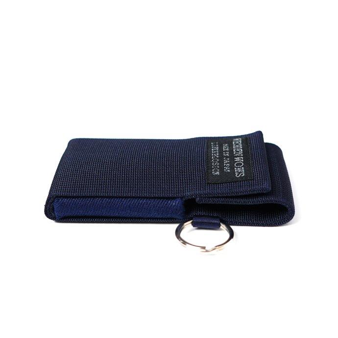 WERDENWORKS（ヴェアデンワークス） / CARD CASE CC001 - Navy カードケース ネイビー パスケース 父の日 ギフト | NAVY（ファッション） | 02