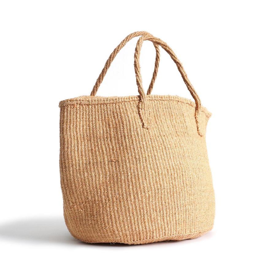 サイザル カゴバッグ ラウンド M / K1104-01 - ナチュラル レディース カゴバッグ 12インチ |  | 01