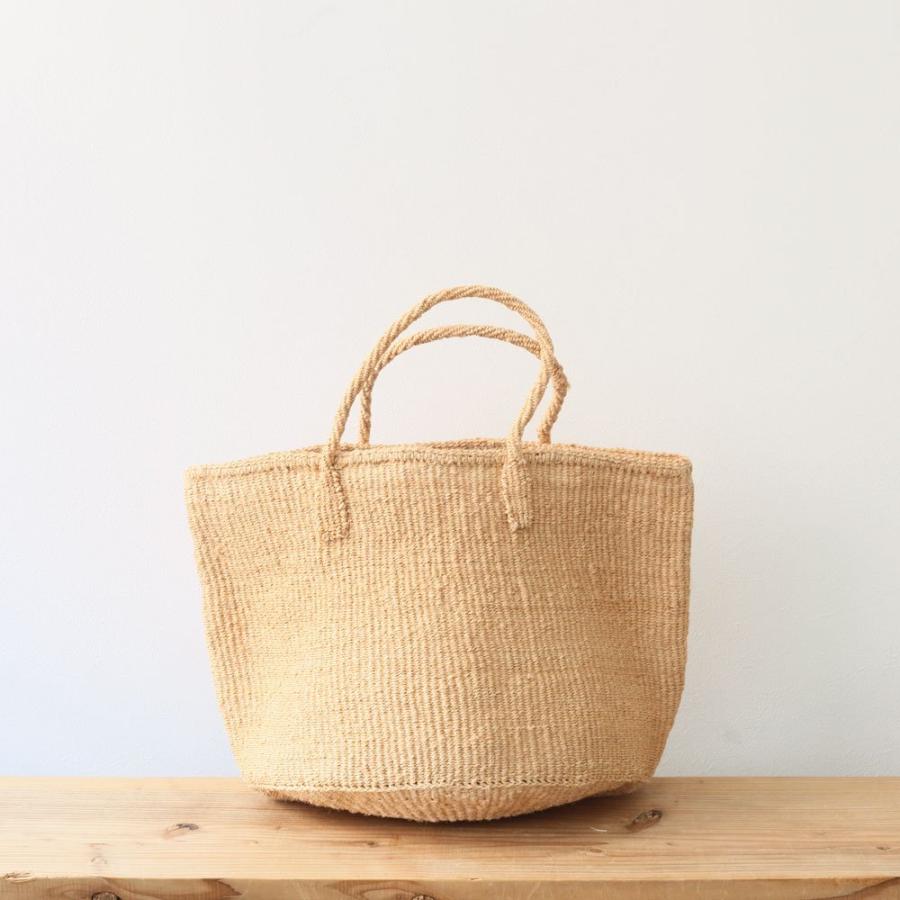 サイザル カゴバッグ ラウンド M / K1104-01 - ナチュラル レディース カゴバッグ 12インチ |  | 04