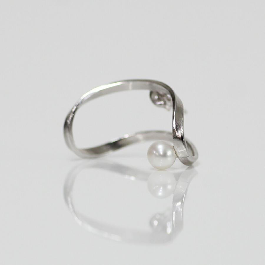 yum. （ヤム） / silver シルバー エタニティピアスMSパール付き (両耳タイプ) / Eternity-ppm-Ag925 |  | 03