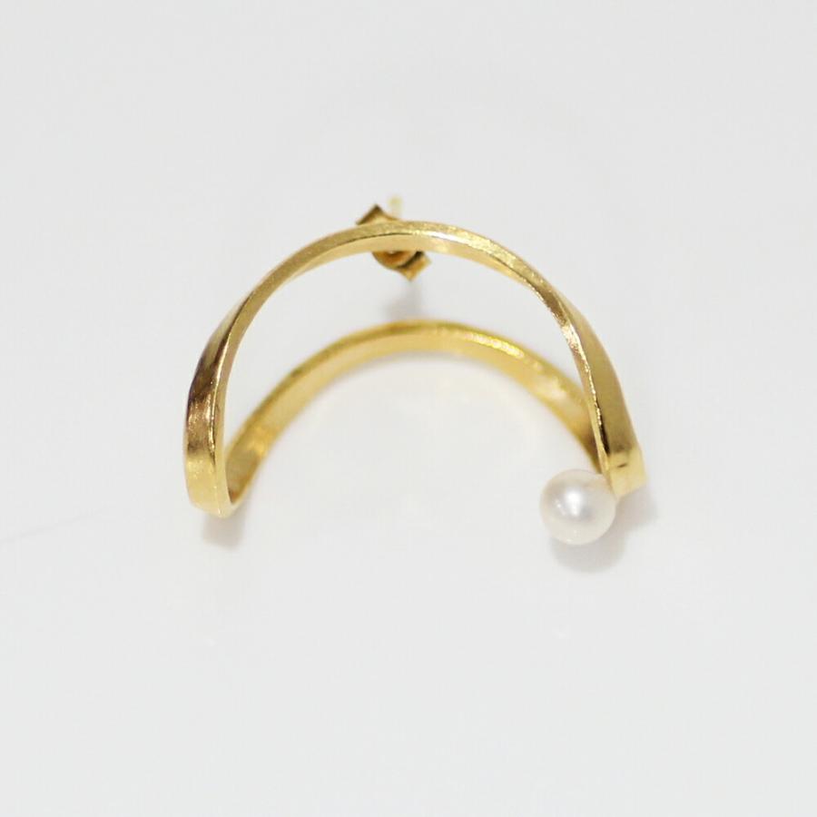 yum. （ヤム） / k18 ゴールド エタニティピアスMGパール付き (両耳タイプ) / Eternity-ppm-18c |  | 01