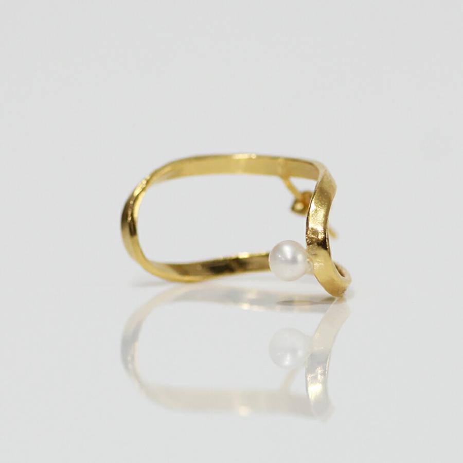 yum. （ヤム） / k18 ゴールド エタニティピアスMGパール付き (両耳タイプ) / Eternity-ppm-18c |  | 02