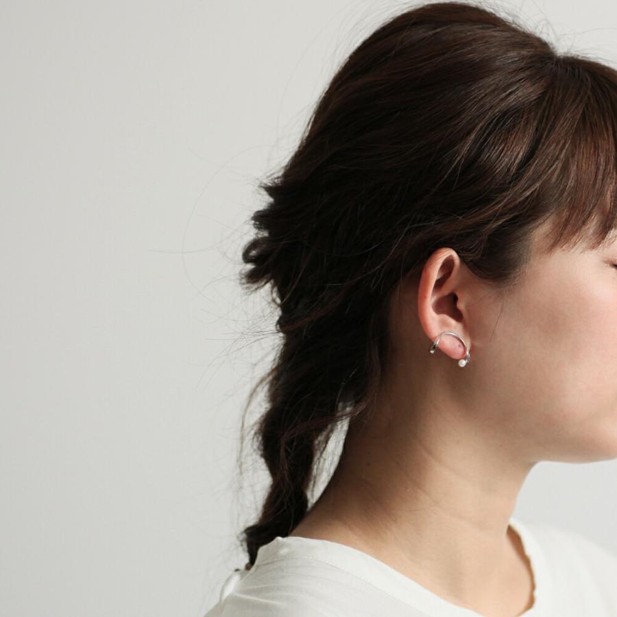 yum. （ヤム） / silver シルバー エタニティイヤリングMSパール付き (両耳タイプ) / Eternity-erpM-Ag925 |  | 05