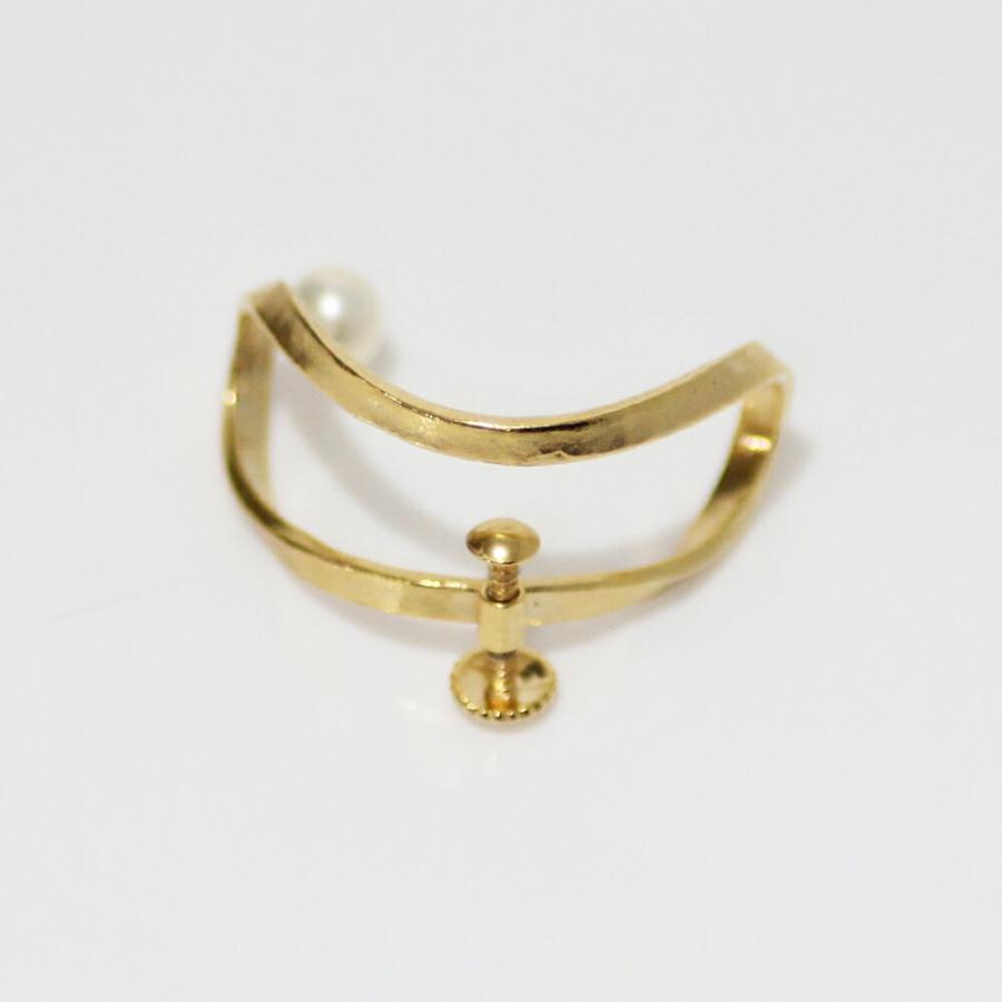 yum. （ヤム） / k18 ゴールド エタニティイヤリングMGパール付き (両耳タイプ) / Eternity-erpM-18c |  | 01