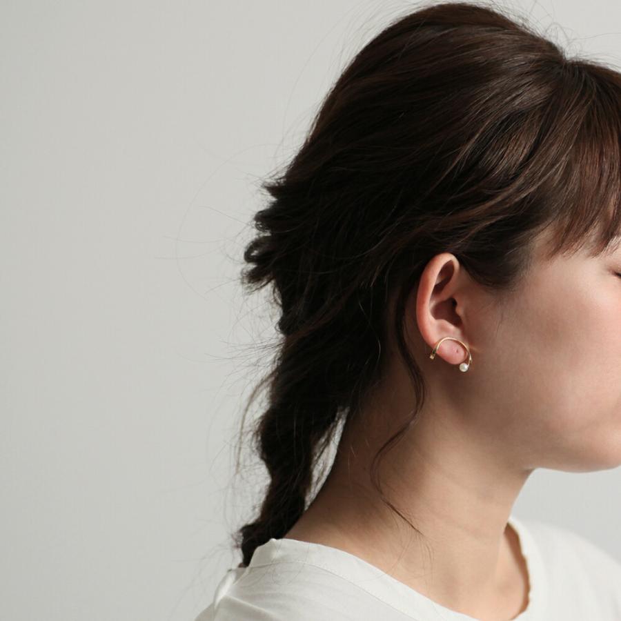 yum. （ヤム） / k18 ゴールド エタニティイヤリングMGパール付き (両耳タイプ) / Eternity-erpM-18c |  | 05