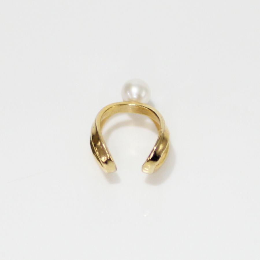 yum. （ヤム） / k18 ゴールド エタニティイヤカフ1pGパール付き / Eternity-ec1p-18c |  | 03