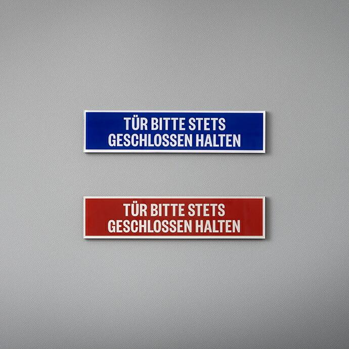 CANDY DESIGN & WORKS (キャンディーデザインワークス) / Aketarashimeru - Blue/White CS-01BL マグネット付きサインプレート /ブルー イ… |  | 03