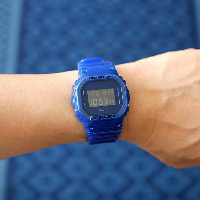 CASIO G-SHOCK / クリアスケルトンGショック DW-5600SB-2 ブルー | G-SHOCK