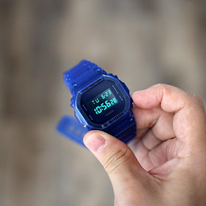 CASIO G-SHOCK / クリアスケルトンGショック DW-5600SB-2 ブルー | G-SHOCK | 04
