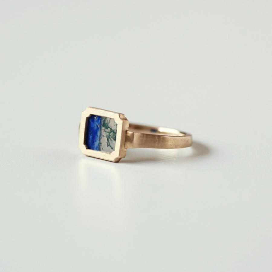 yum. （ヤム） / k10 N2-agnostick リング M 02 / N2-agnostick-M-K10-2 |  | 01