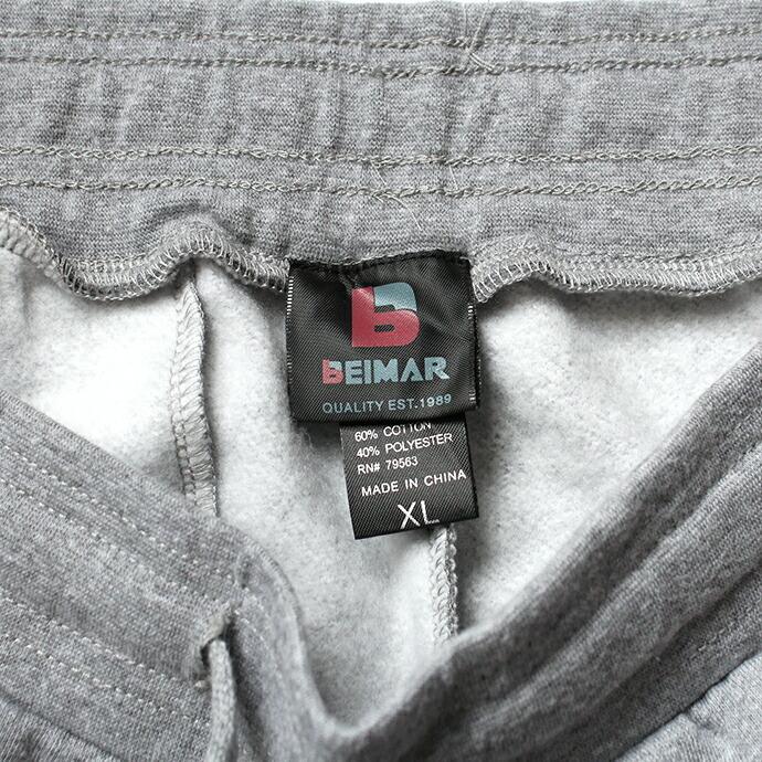 BEIMAR / Basic Fleece Short FS300 スウェットショーツ - Heather Grey | Heather | 06