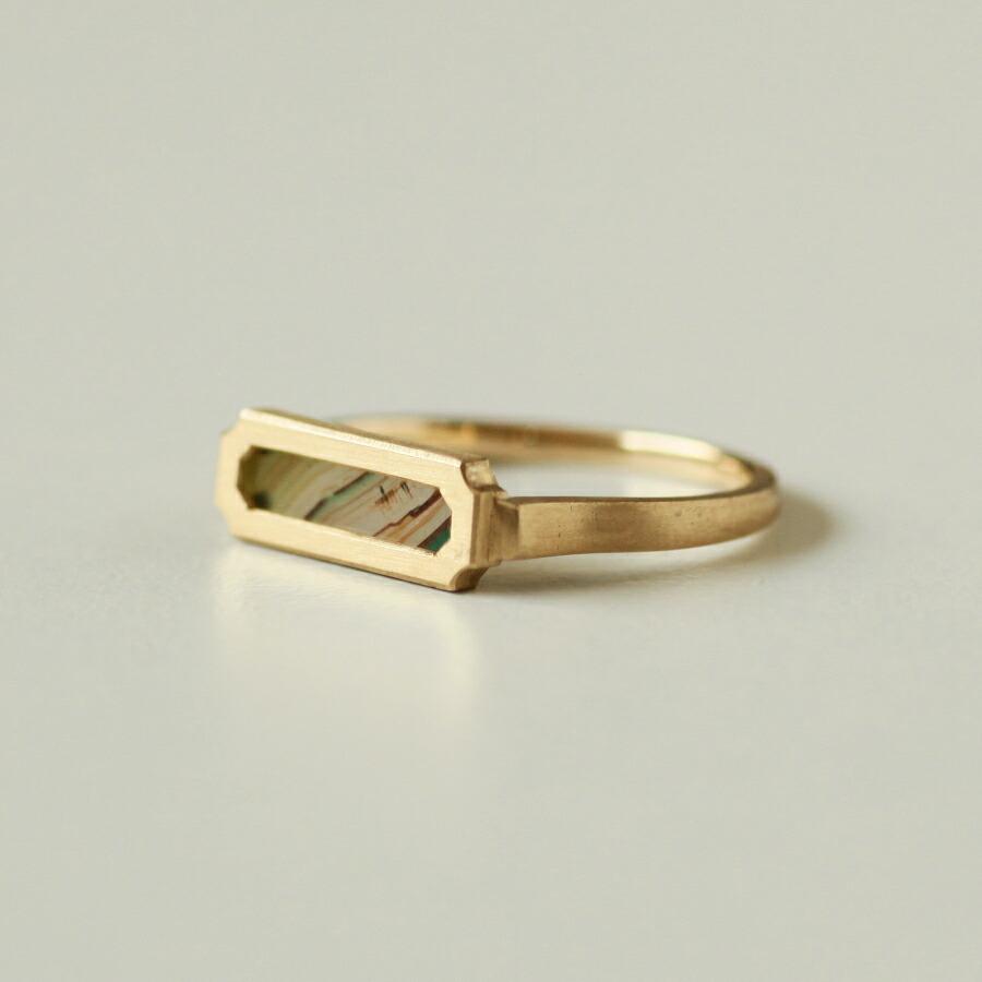 yum. （ヤム） / K10 N2-agnostick リング S-6 / N2-agnostick-S-K10-6 |  | 01