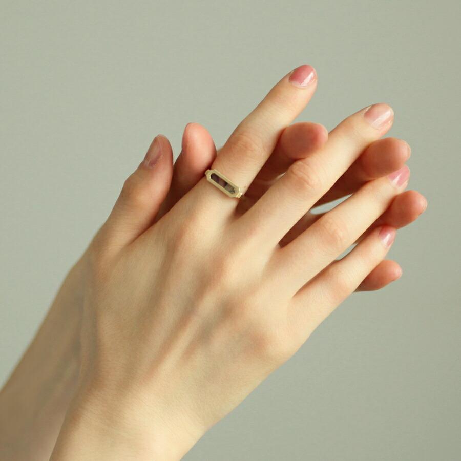 yum. （ヤム） / K10 N2-agnostick リング S-6 / N2-agnostick-S-K10-6 |  | 05