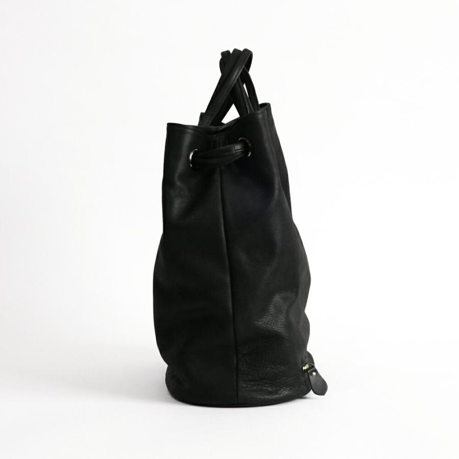 Ense（アンサ） / ヌバック巾着トートバッグ ki303 - ブラック 送料無料 |  | 01