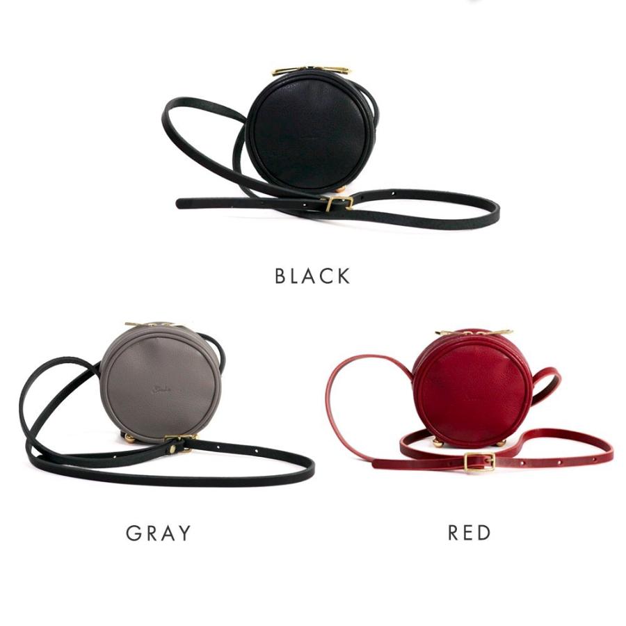 Ense（アンサ） / maru pochette SS レザーミニバッグ SS T201 - 全3色 送料無料 |  | 16