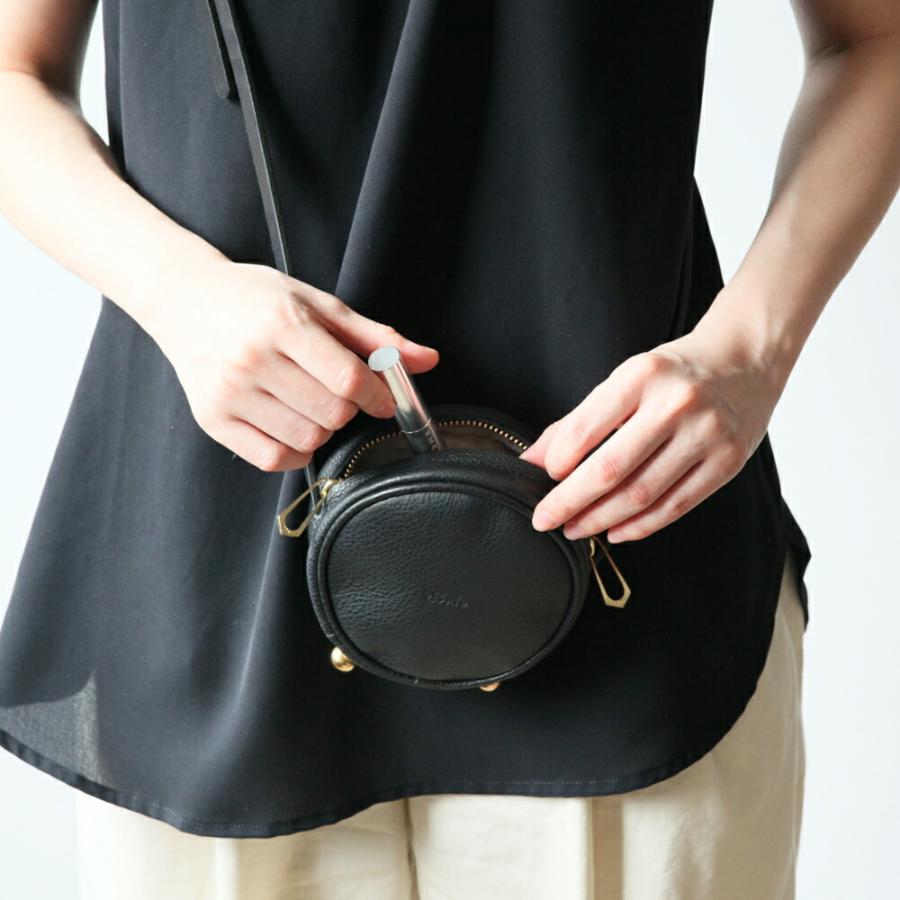 Ense（アンサ） / maru pochette SS レザーミニバッグ SS T201 - 全3色 送料無料 |  | 02