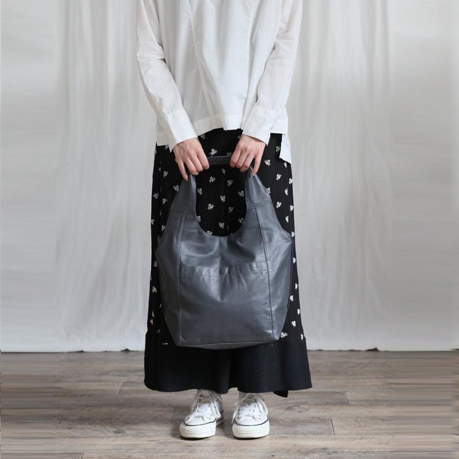 SEASIDE FREERIDE（シーサイドフリーライド） / TT-05 SPL BAG シープレザー ジッパー付きトートバッグ - 全5色 |  | 16