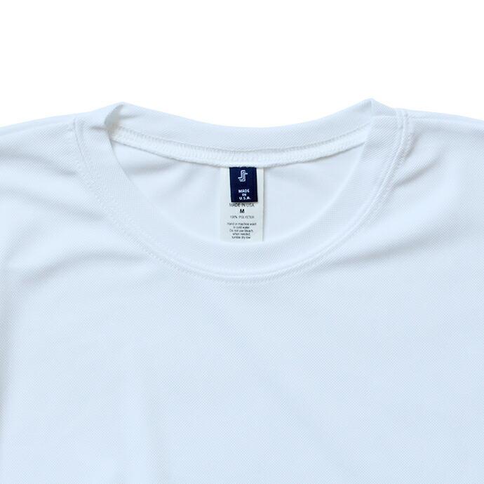 SMOKE T ONE / Dry Pique Tee ドライ鹿の子Tシャツ - White | ONE | 02