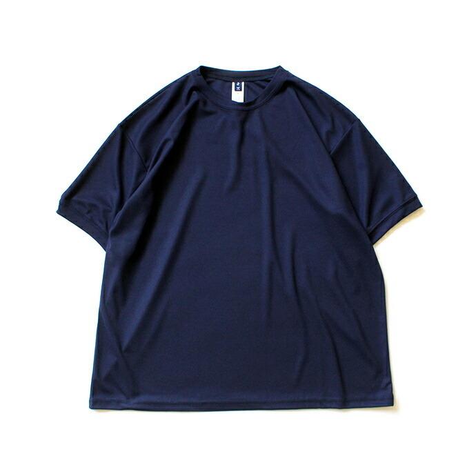 SMOKE T ONE / Dry Pique Tee ドライ鹿の子Tシャツ - Navy | NAVY（ファッション）
