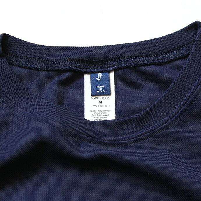 SMOKE T ONE / Dry Pique Tee ドライ鹿の子Tシャツ - Navy | NAVY（ファッション） | 04