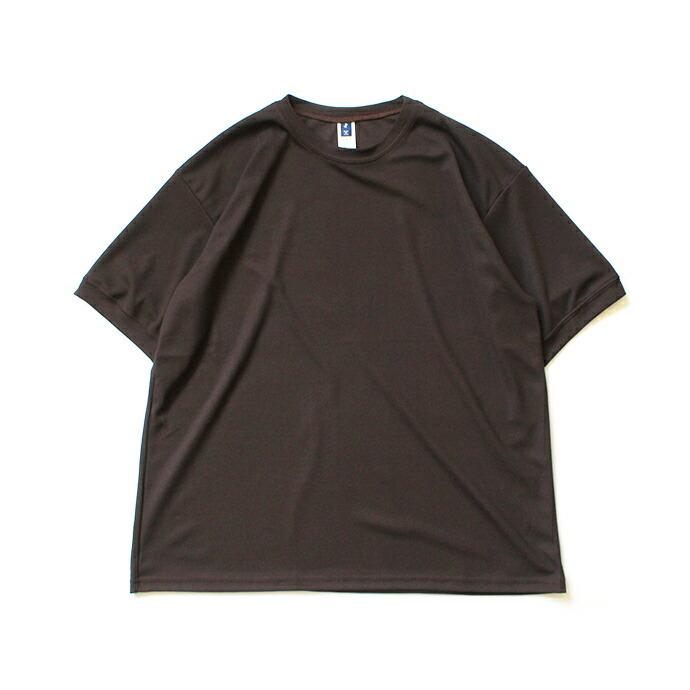 SMOKE T ONE / Dry Pique Tee ドライ鹿の子Tシャツ - Brown | ONE
