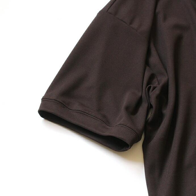 SMOKE T ONE / Dry Pique Tee ドライ鹿の子Tシャツ - Brown | ONE | 03