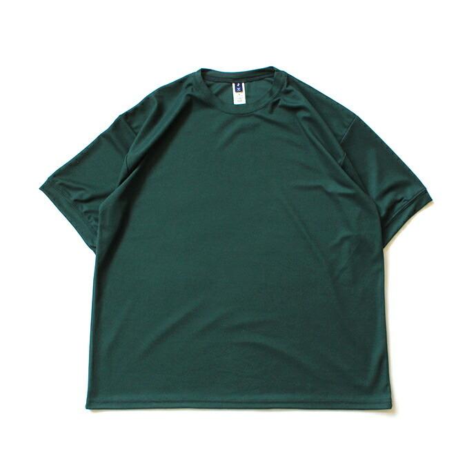 SMOKE T ONE / Dry Pique Tee ドライ鹿の子Tシャツ - Green | 