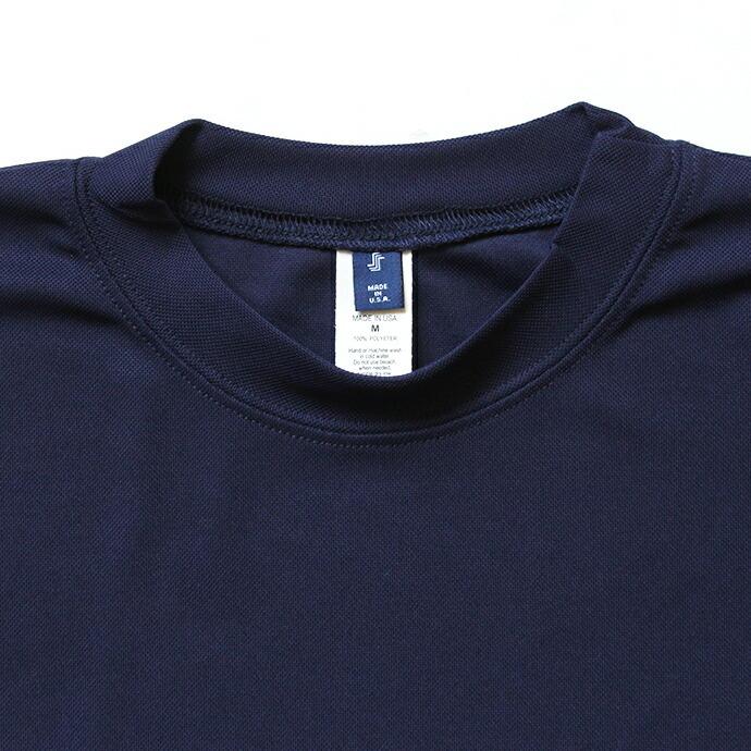 SMOKE T ONE / Dry Pique Mock Neck L/S ドライ鹿の子モックネック長袖Tシャツ - Navy | NAVY（ファッション） | 03