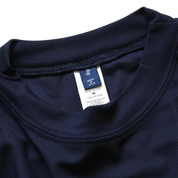 SMOKE T ONE / Dry Pique Mock Neck L/S ドライ鹿の子モックネック長袖Tシャツ - Navy | NAVY（ファッション） | 05