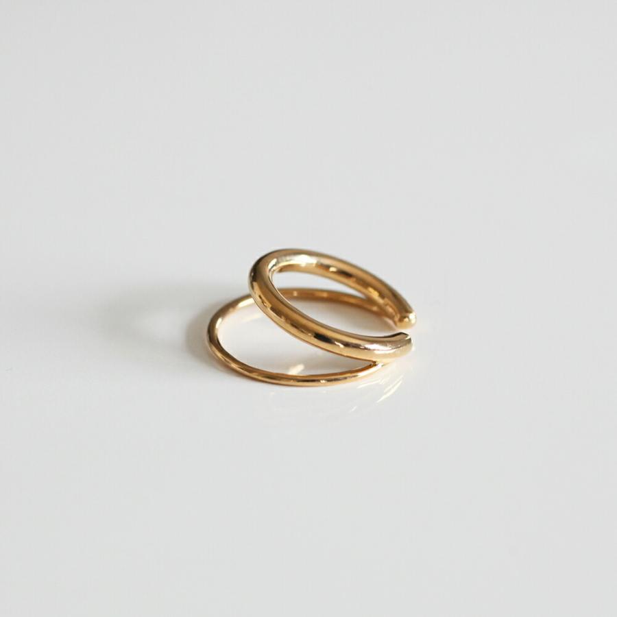 siki (シキ) / DL-EC-SVGP gold ダブルラインイヤーカフ ゴールド | GOLD | 03